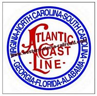 Atlantic Coast Line Railroad Clock - T-shirts - Magnets  - Mugs - Decals - Lighters
