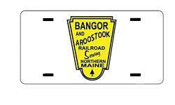 Bangor & Aroostook Railroad Clock - T-shirts - Magnets  - Mugs - Decals - Lighters