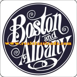 Boston & Albany Railroad Clock - T-shirts - Magnets  - Mugs - Decals - Lighters