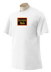 Burlington Route Railroad Clock - T-shirts - Magnets  - Mugs - Decals - Lighters