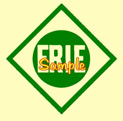 Erie Railroad T-shirts - Stickers - Decals - Clocks