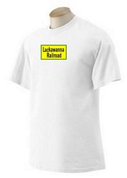 Lackawanna Railroad T -shirts - Decals - Magnets - Clocks