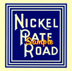 Nickel Plate Railroad T-shirts - Decals - Clocks - Magnets