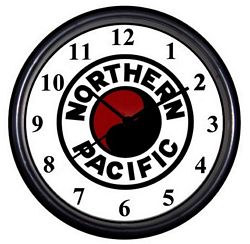 Northern Pacific Railroad T-shirts - Decals - Clocks