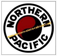 Northern Pacific Railroad Clock - T-shirts - Magnets  - Mugs - Decals - Lighters