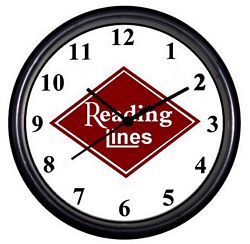 Reading Railroad Lines T-shirts - Decals - Clocks - Magnets