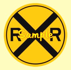 Railroad Crossing T-shirts - Decals - Clocks - Magnets