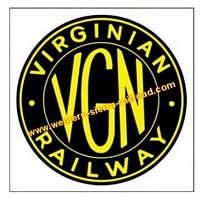 VGN Virginian Railroad Clock - T-shirts - Magnets  - Mugs - Lighters