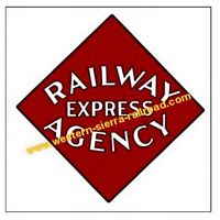 Railway Express Agency T-shirts - Decals - Clocks - Magnets