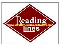 Reading Anthracite Railroad Contour Vinyl Decals Signs Stickers Magnets